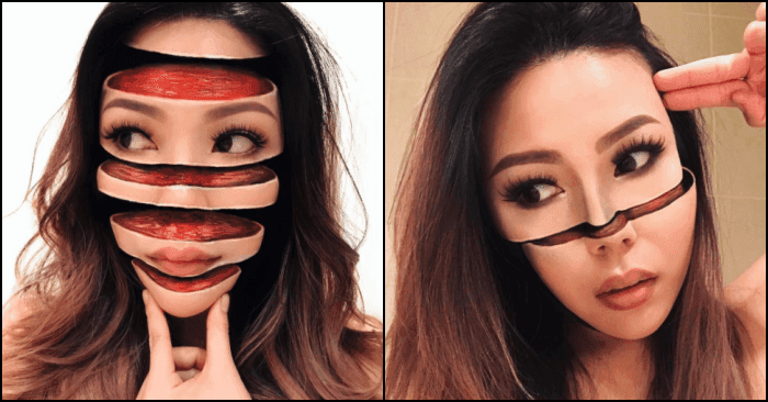 हा मेकअप आहे की फोटोशॉप ? तुम्हीच ठरवा !!