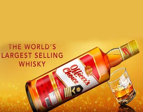 ऑफीसर्स चॉइस - भारतीय व्हिस्की झालीय जगातली एक नंबरची व्हिस्की !!