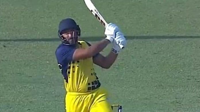 एका सिक्सरमध्ये सामन्याचा निक्काल लावणारा शाहरुख खान !