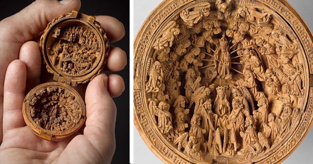 ही लाकडात कोरलेली चित्रं समजून घेण्यासाठी चक्क 'एक्स-रे'चा वापर केला जातोय ??