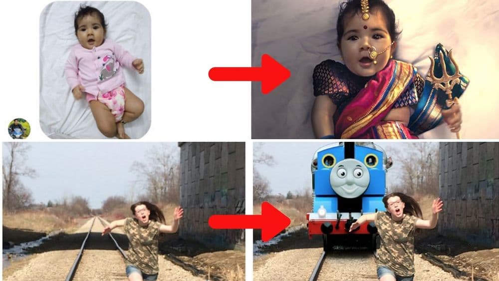 हे दोघे करतात दोन टोकांचं एडिटिंग!! लै भारी की हसून मुरकुंडी, कोणतं आवडतं तुम्हांला?