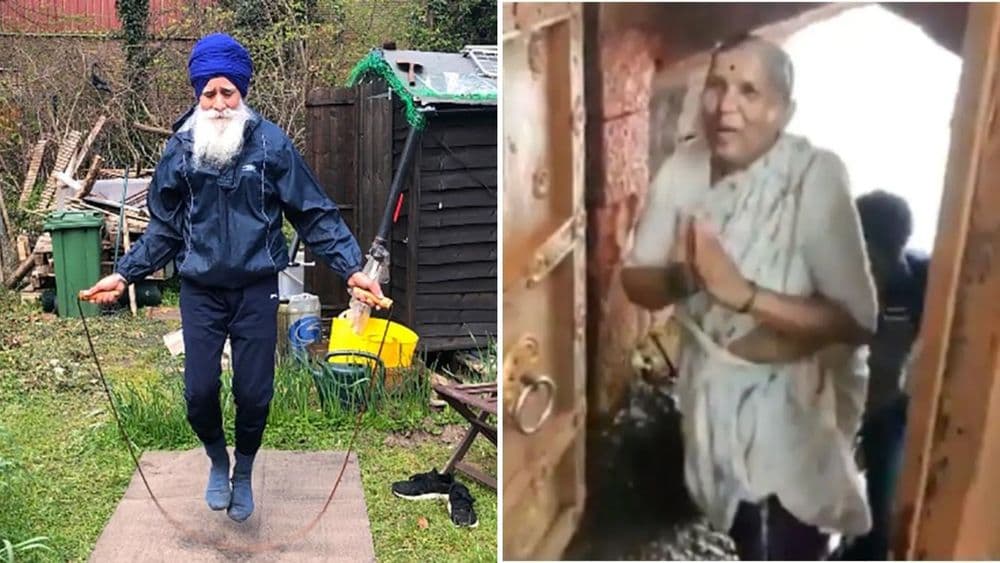 तरुणांनाही लाजवतील असे हे ५ आजी-आजोबा....यात एक आजीबाई तर हरिहरगड चढणाऱ्या आहेत... पाहा तर !!