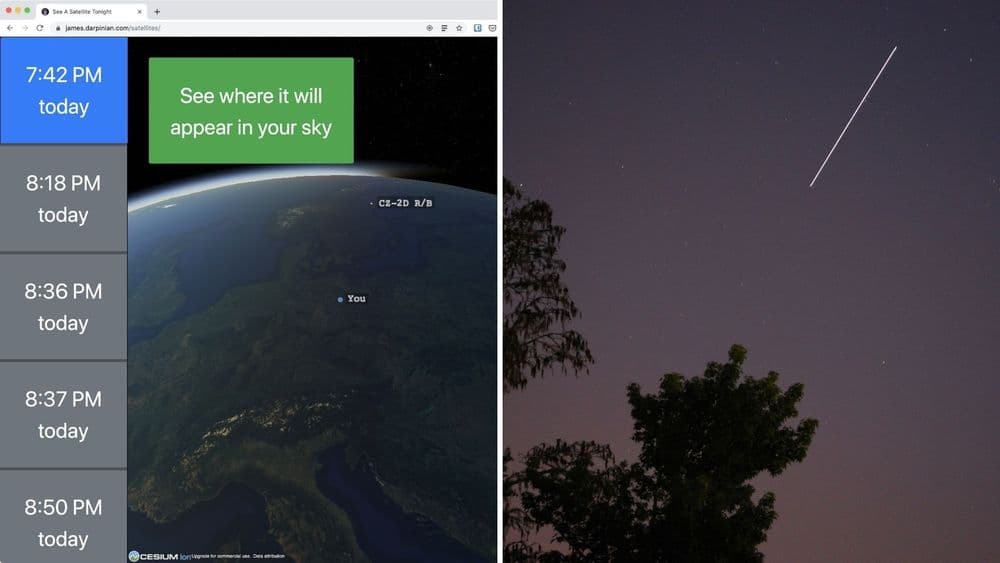 आंतरराष्ट्रीय खगोलशास्त्र दिनाच्या निमित्ताने दुर्बिणीशिवाय उघड्या डोळ्यांनी उपग्रह पाहण्याची पद्धत शिकून घ्या !!