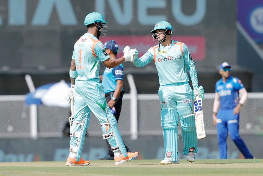 राहुलच्या फटकेबाजीने काढली मुंबईच्या गोलंदाजांची हवा! १०० व्या सामन्यात केला खास पराक्रम