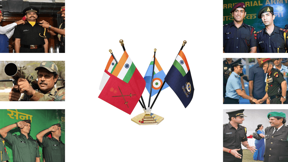 अनेक सेलेब्रिटी देखील लष्कराचा भाग आहेत. कोण आहेत ते ? आणि त्यांचा लष्कराचा कसा संबंध? चला जाणून घेऊया... .