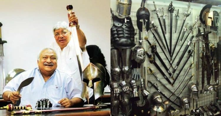 ३. डेहराडून आणि मीरत-तलवारी आणि सेटवरील इतर वस्तू