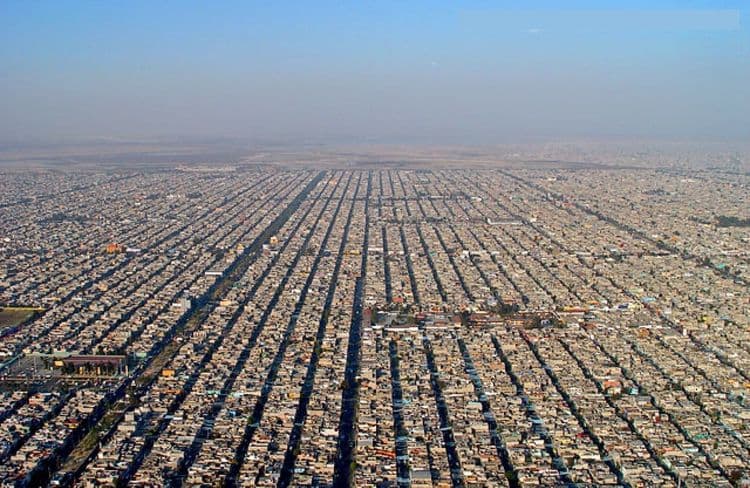 ४. नेझा-चाल्को-इट्झा, मेक्सिको