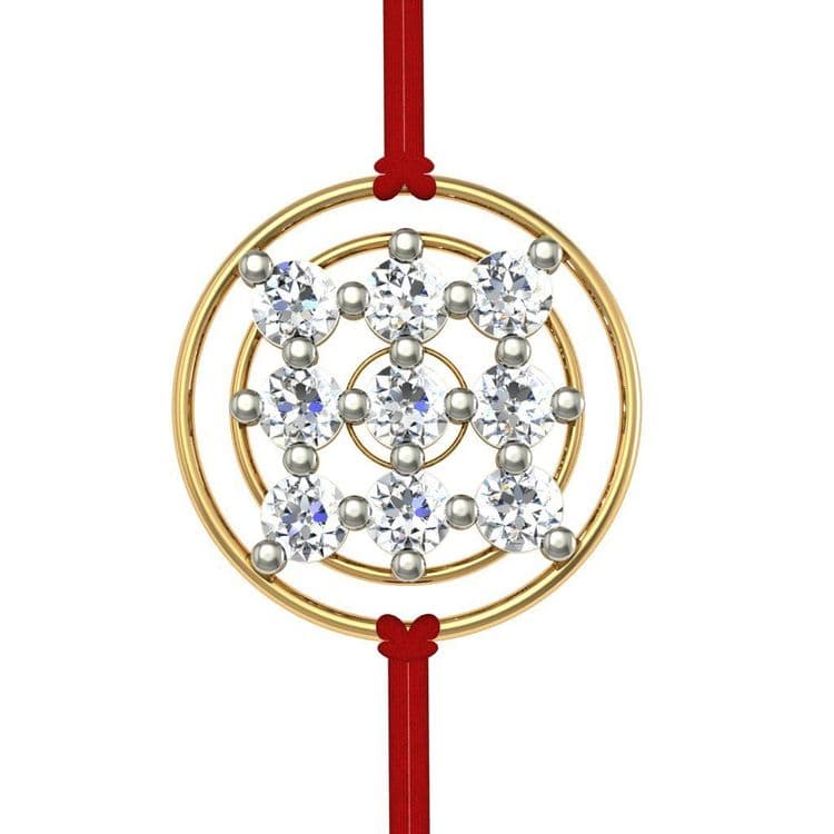 ३. डायमंड राखी