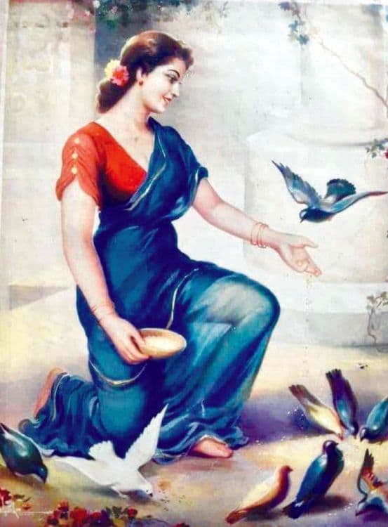 मुळगावकरांची प्रतिभा केवळ पौराणिक चित्रांतूनच दिसते असे नाही.  सोबत जोडलेले चित्र पाहा, असे वाटते की हा कॅमेराने काढलेला फोटो आहे.  पण हा प्रत्यक्षात त्यांच्या कुंचल्याचा तो अविष्कार आहे.