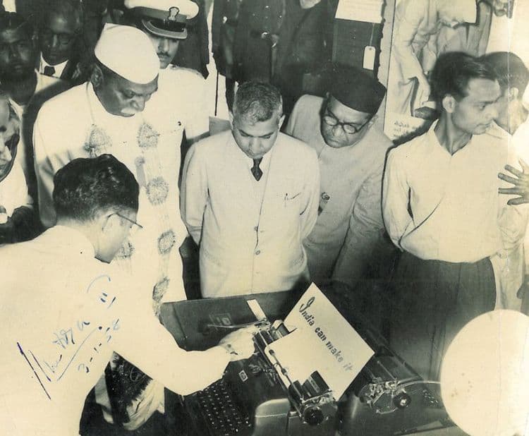 गोदरेज टाईपरायटरची भारतातली प्रसिद्धी