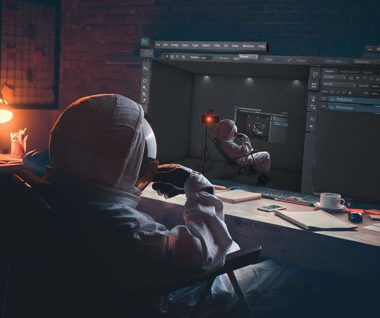 फोटोशॉप वापरून इशानने नेमकी कुठली कलाकारी केलीय? 