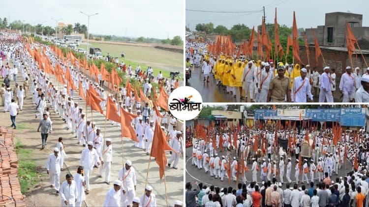 शिस्तबद्ध म्हणून प्रसिद्ध असलेली देवगडची दिंडी !!