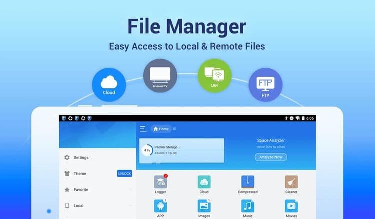 ईएस फाईल एक्सप्लोरर (ES File Explorer)