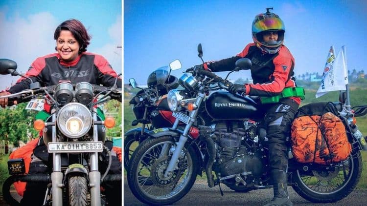 अर्चना तिंमराजू: मोटारसायकल चालवणारी जगातली पहिली स्त्री!! तिची पुढची स्वप्नं तर जाणून घ्या!!