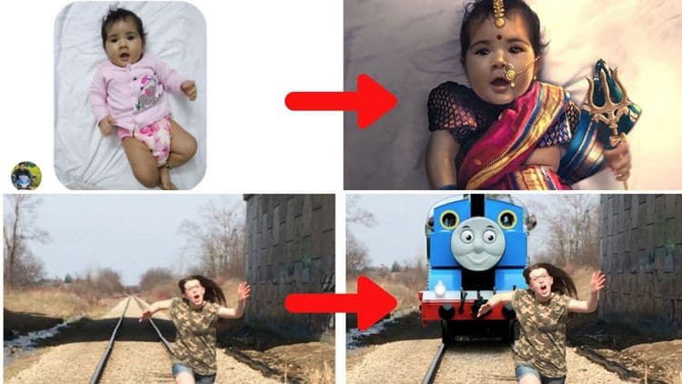 हे दोघे करतात दोन टोकांचं एडिटिंग!! लै भारी की हसून मुरकुंडी, कोणतं आवडतं तुम्हांला?