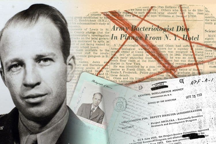 प्रोजेक्ट MK Ultra - ६ :  फ्रँक ऑल्सनच्या आत्महत्येचा रहस्यभेद!! त्याचा MK Ultra मध्ये प्रवेश आणि अंत कसा झाला?