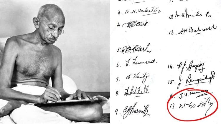 महात्मा गांधी आणि क्रिकेट कनेक्शन...गांधीजी इंग्लंडच्या क्रिकेट टीममध्ये होते?