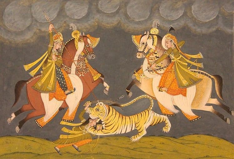 २. राजपूत चित्रकला