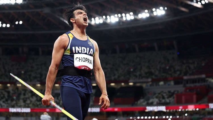 नीरज चोप्राच्या भाल्याचा लिलाव झाला, किती किंमत मिळाली ते हे पाहा!!!