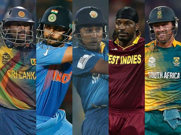 T-20 वर्ल्डकपमध्ये सर्वात जास्त धावा काढणारे १० बॅट्समन!! यादीत कोण कुठे असेल असा तुमचा अंदाज आहे?