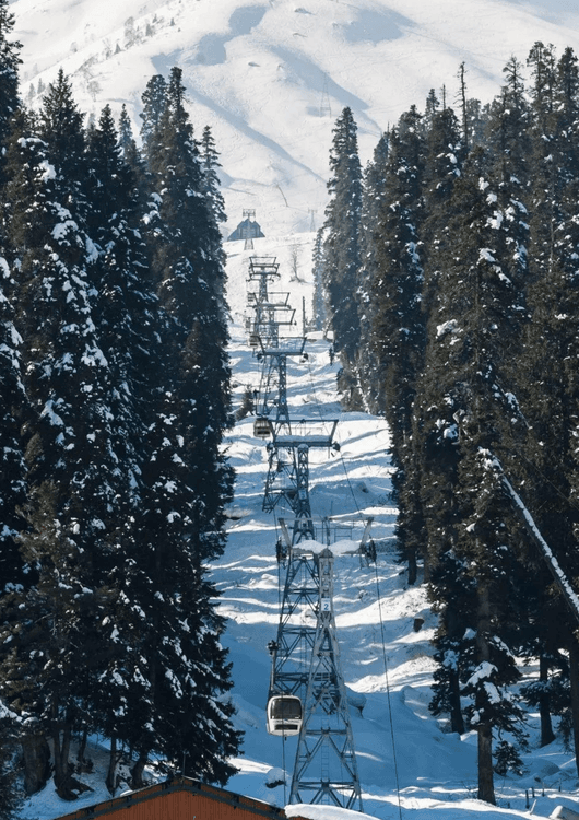 १. गुलमर्ग, जम्मू काश्मिर.