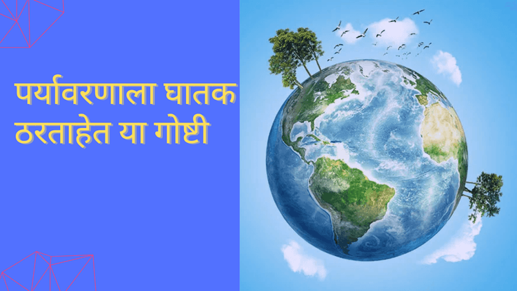 रोजच्या वापरातल्या कोणत्या छोट्याछोट्या गोष्टी पर्यावरणाचा ऱ्हास व्हायला कारणीभूत आहेत?