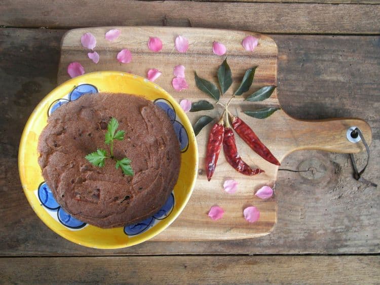 ११. नाचणीची उकड