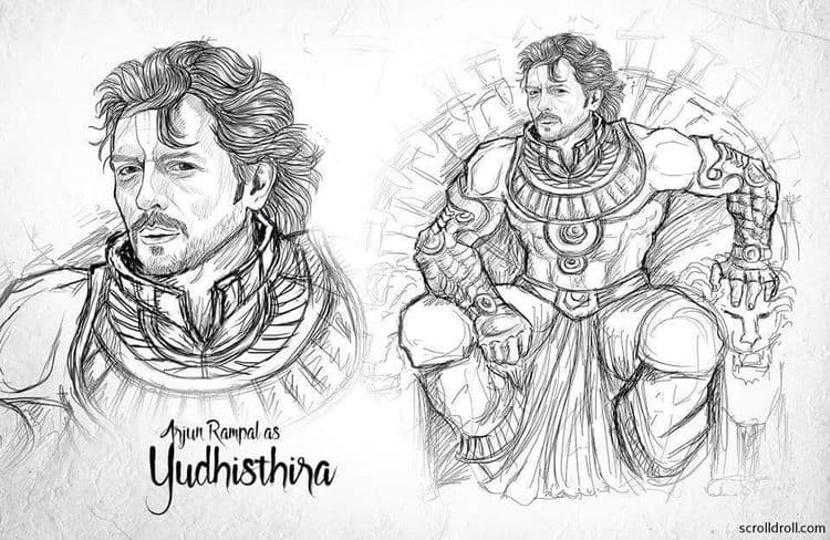 अर्जुन रामपाल : जेष्ठ पांडव युधिष्ठिर