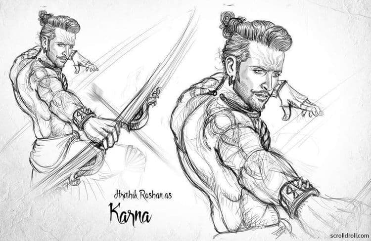 ह्रितीक रोशन - महारथी कर्ण