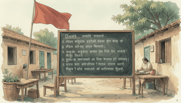 भारतातलं असं गाव जिथे 'कार्ल मार्क्स' शेतात राबतो आणि 'लेनिन' शाळेत जातो!