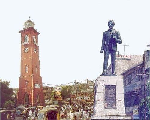 ४. चौरा बझार क्लॉक टॉवर, लुधियाना