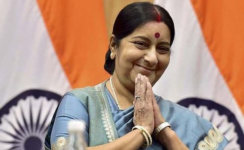 सुषमा स्वराज बनल्या ट्विटरवर जगात सर्वाधिक फॉलोअर्स असणाऱ्या महिला नेता