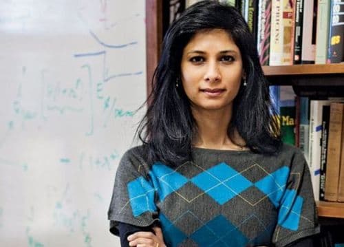 अभिनंदन गीता गोपीनाथ - एक भारतीय महिला IMF च्या मुख्य अर्थतज्ञ !!