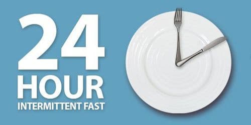 3) 24 तासांचा उपवास आठवड्यातून एकदा किंवा दोनदा