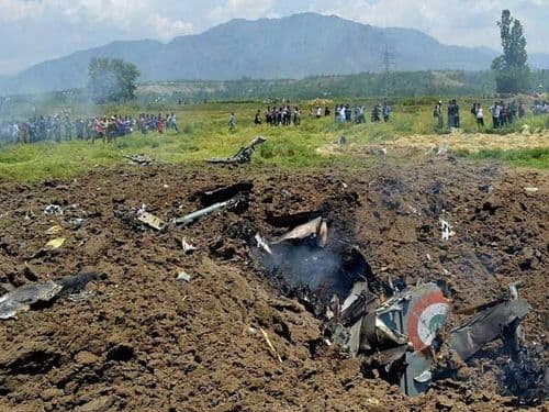४. MiG-21 जेट चा जम्मू काश्मीर येथील अपघात – २७ मे, २०१४