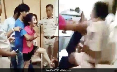 पैज लावा, या मुलीने दारू पिऊन पोलिस ठाण्यात घातलेल्या गोंधळाने तुम्ही थक्क व्हाल!!