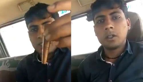 खिश्यात पैसे नसल्याने त्याने पोलिसांची गाडी मागवली....हा व्हायरल व्हिडीओ एकदा बघाच !!