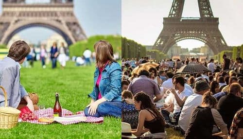 १०. आयफेल टॉवर, पॅरिस, फ्रान्स