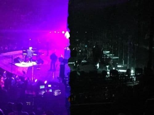 ६. हा एका कॉन्सर्टचा फोटो आहे. प्रकाशातील बदल अचूक टिपण्यात आलाय.