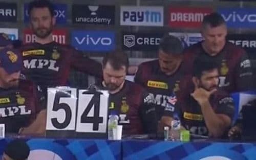 KKR च्या ५४ आकड्याचं रहस्य काय आहे? कालच्या सामन्यात या आकड्याने खेळ बदलला का?
