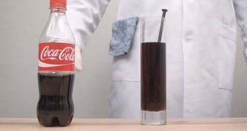 ५. गंजलेले व लाकडात पक्के बसलेले खिळे सैल करण्यासाठी त्यावर कोक ओता.