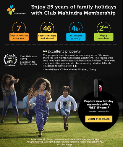 ३. क्लब महिंद्र