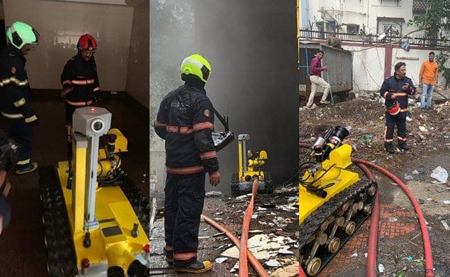 अग्निशमनदलातील या रोबॉटचं एवढं कौतुक का होत आहे ? असं काय काम केलंय त्याने ??