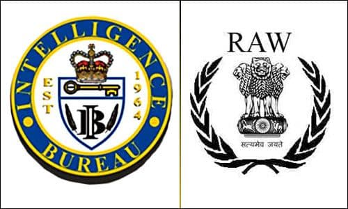 Reasearch and Analysis Wing (RAW) आणि Intelligence Beuro (IB) - भारत