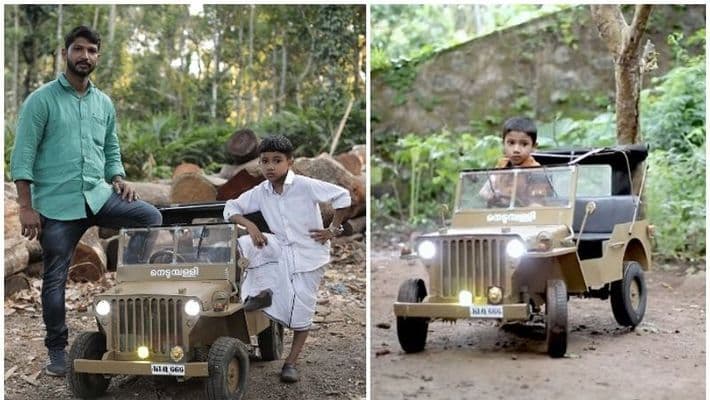 या पठ्ठ्याने तयार केलेली छोटी जीप खऱ्या जीप पेक्षा भन्नाट आहे !!