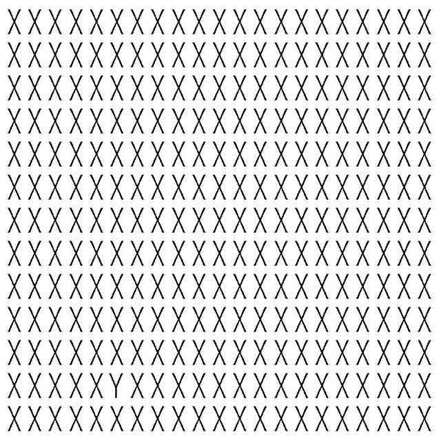 या चित्रात फक्त एकच वेगळा आकार आहे, पाहा तुम्हाला सापडतोय का?