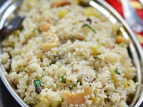 २९.फोडणीची भगर आणि ताक