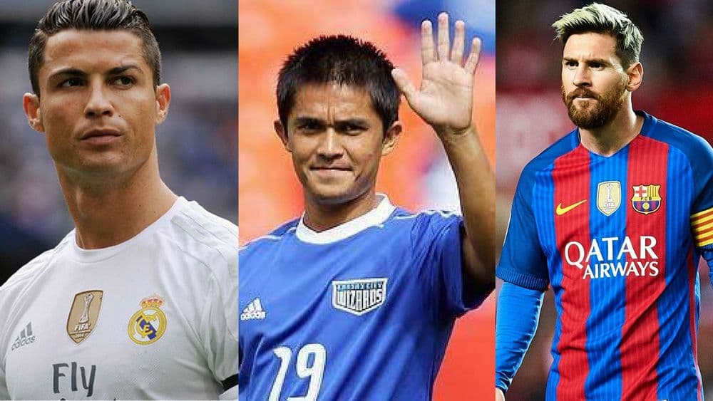 भारताच्या या फुटबॉल पटूचा स्ट्राईक रेट मेसी, रोनाल्डो पेक्षा भारी...वाचा कोण आहे हा पठ्ठ्या !!!