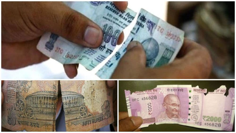 तुमच्याकडे फाटक्या नोटा आहेत? इथं त्या नक्कीच बदलून मिळतील !!