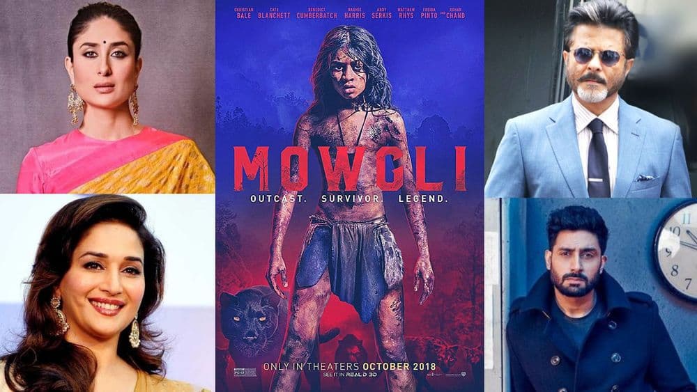 नेटफ्लिक्सच्या 'मोगली' चित्रपटात हे ५ हिंदी कलाकार देणार आवाज...तुम्हाला पटते का ही कास्टिंग ?